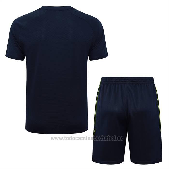 Chandal del Real Madrid Manga Corta 2025-2026 Azul - Pantalon Corto